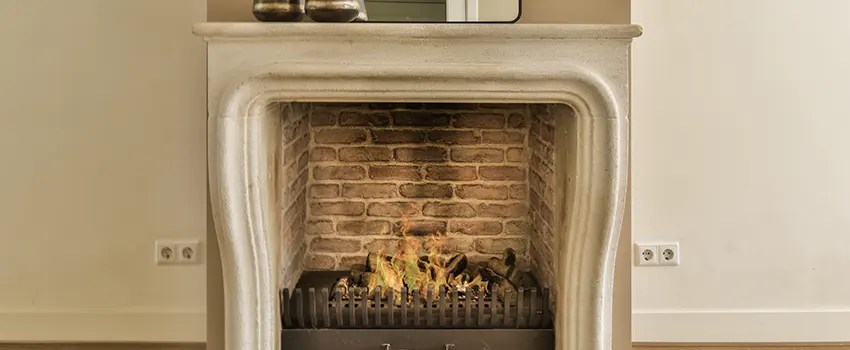 Vintage-style Fireplace Redesign in Elizabet, New Jersey