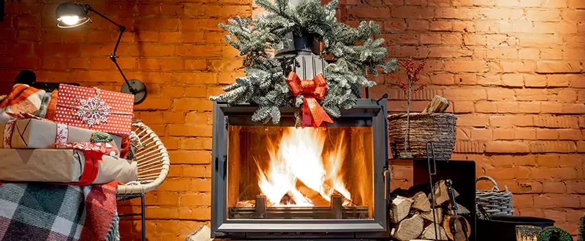 Travis Industries Linear Gas Fireplace Installation in Elizabet, New Jersey