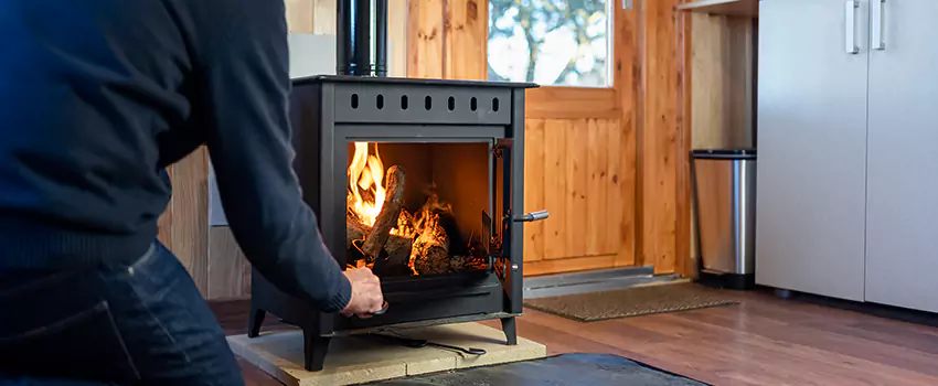 Open Hearth Wood Fireplace Installation in Elizabet, NJ