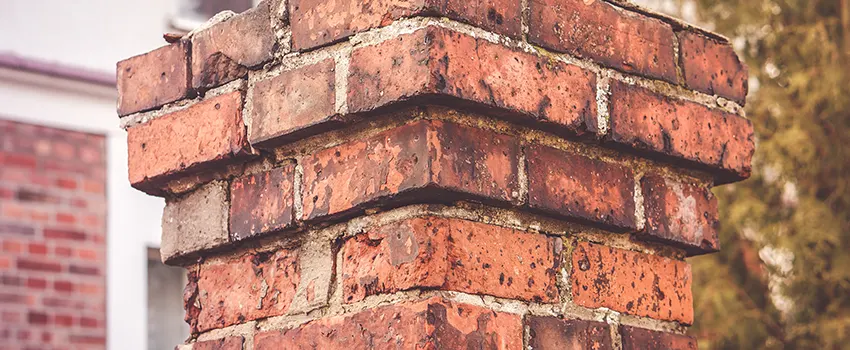 Cracked Chimney Bricks Repair Cost in Elizabet, New Jersey