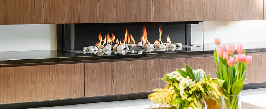 Double-height Fireplace Design Refurbishment in Elizabet, New Jersey