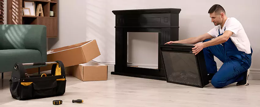 Old Rusted Metal Fireplace Repair And Replacement in Elizabet, NJ